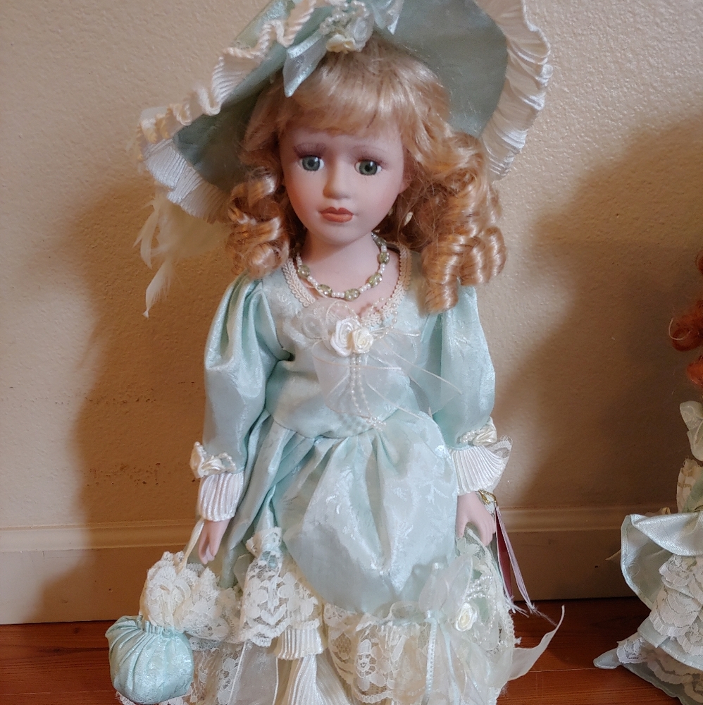 Victorian porcelain doll